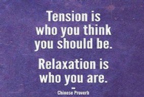 Relaxed Quote - Chinese Proverb