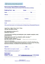 Intro Day Booking Form